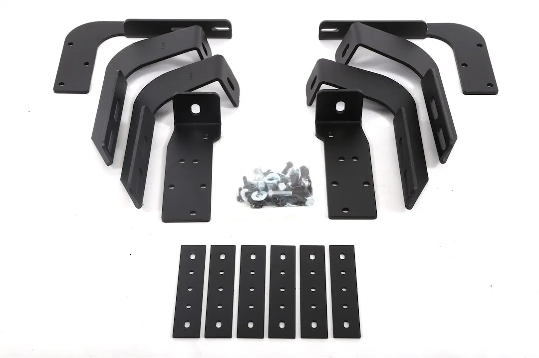 DZ15315 – DEE ZEE Running Board Mounting Kit, Cradle Mount No Drilling Required For Dee Zee Rough Step Boards
